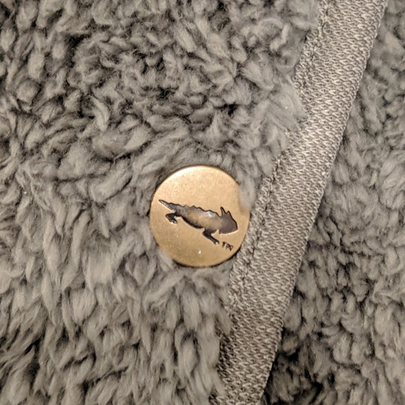 Toad & Co New Allie Sherpa Bomber Jacket Olive L - Picture 7 of 8